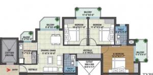Rishita Manhattan - Floor plan
