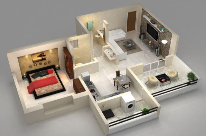 Agrawal Post Lakeside - Floor Plan