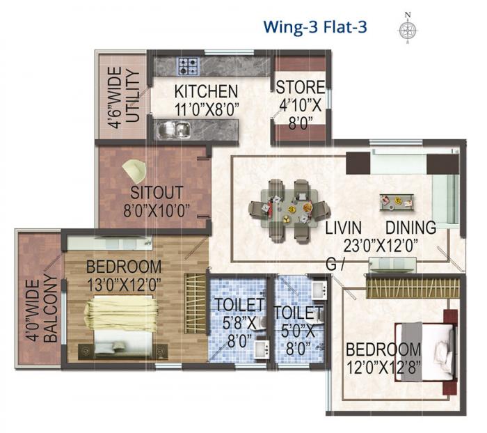 ARK Cloud City Phase 2 - Floor Plan