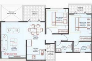 Bhojwani Destiny - Floor plan