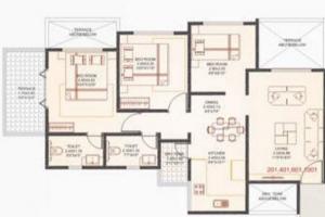 Bhojwani Destiny - Floor plan