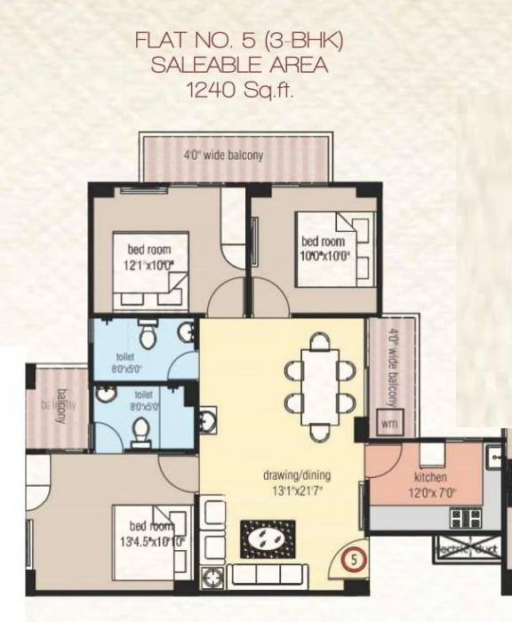 NIP Grand Woods - Floor Plan