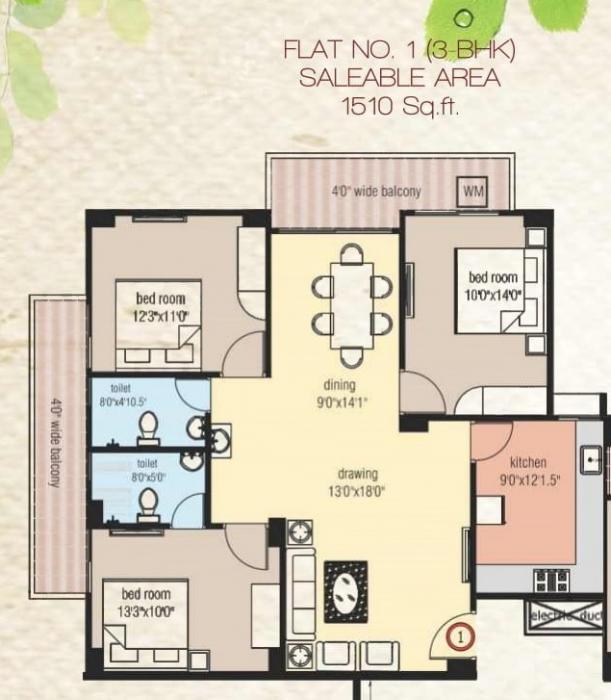 NIP Grand Woods - Floor Plan