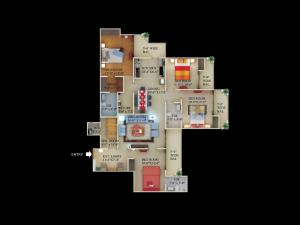 Supertech Ecociti - Floor plan