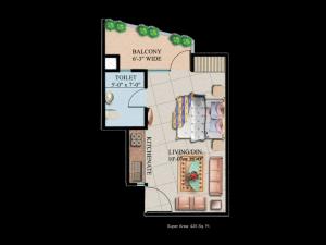 Supertech Ecociti - Floor plan