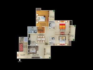 Supertech Ecociti - Floor plan
