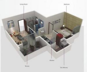 Sara Orchid - Floor plan