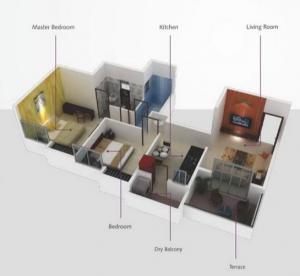 Sara Orchid - Floor plan