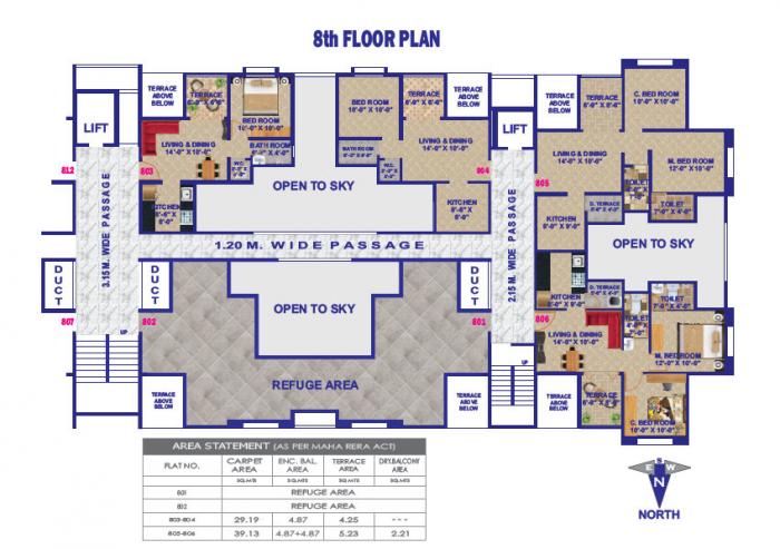 Mak Snehangan Residency - Site Plan