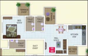 Sunrise Fortune - Floor plan