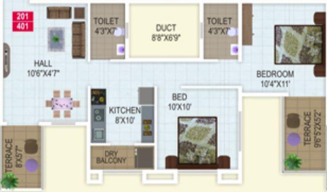 Sunrise Fortune - Floor Plan