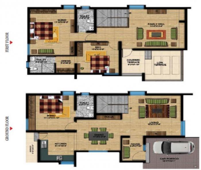 Jaypee Grande - Floor Plan