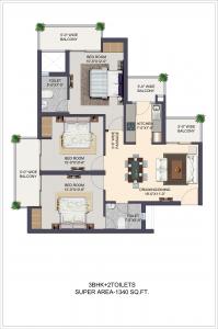 Apex The Kremlin - Floor plan