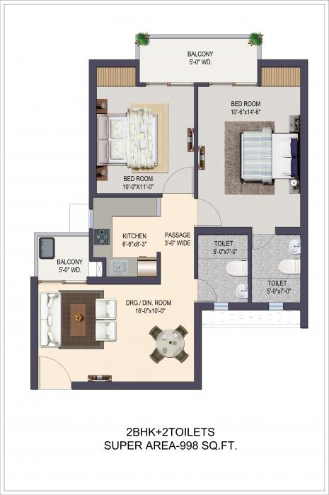 Apex The Kremlin - Floor Plan