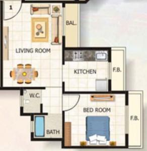 Tulsi Darshan - Floor plan