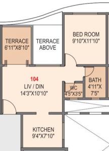 Avishkar Primero - Floor plan