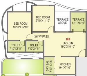 Avishkar Primero - Floor plan