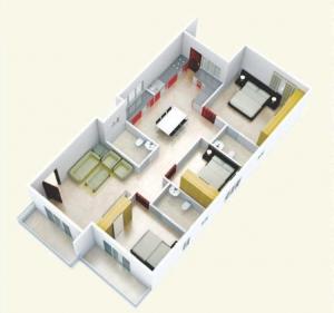 Jupiter Commanders Galaxy - Floor plan