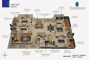 Virasat Devkrishnam - Floor plan