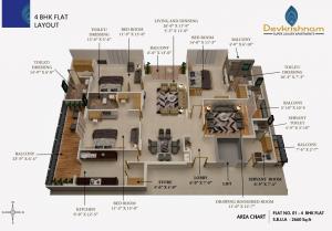 Virasat Devkrishnam - Floor plan