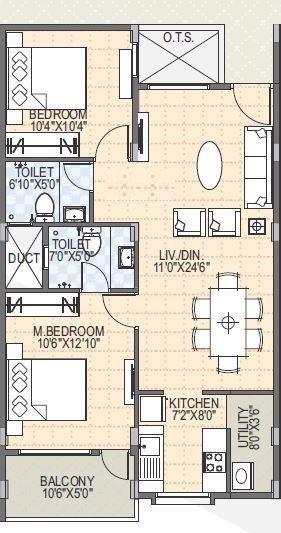 SLV Suhas Celestia - Floor Plan
