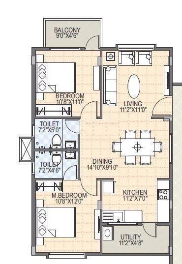 SLV Suhas Celestia - Floor Plan
