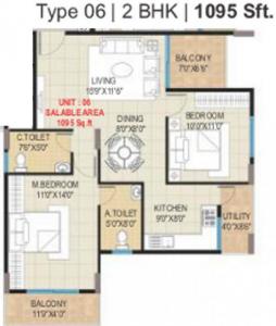 BM Pristine - Floor plan