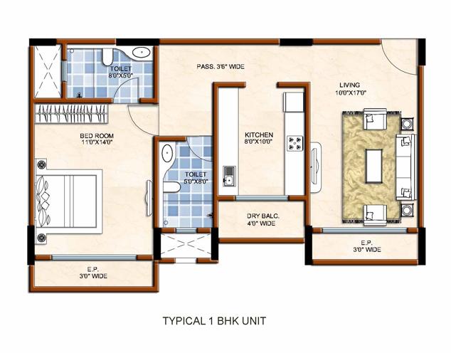 Siroya Sunshine - Floor Plan
