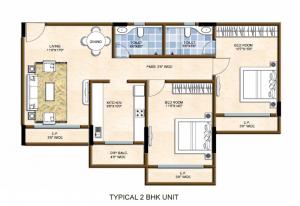 Siroya Sunshine - Floor plan