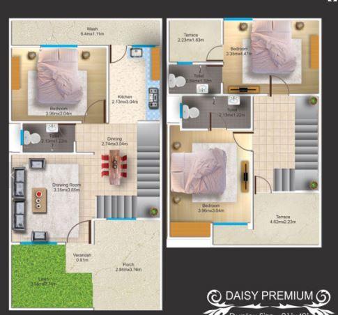 Mirakaar Eastern County - Floor Plan