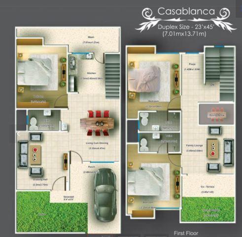 Mirakaar Eastern County - Floor Plan