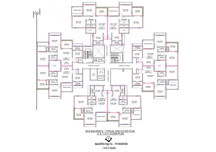 Amit Eka Phase II E Building - Site Plan