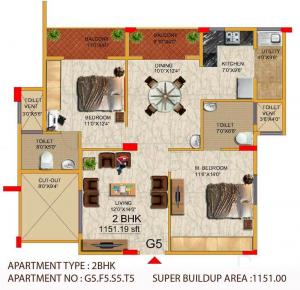Cansa Pride - Floor plan