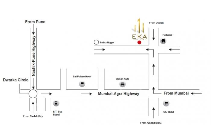 Amit Eka Phase II E Building - Locality