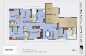 Samyakth The Sky Vue - Floor plan