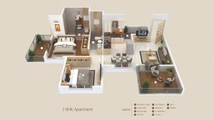 Sai Samarth The West Ford Phase 1 - Floor plan