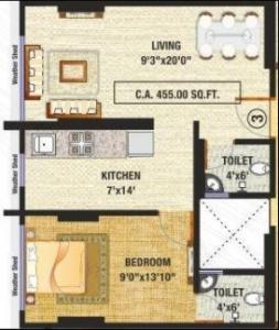 Vas Pushp Vinod 4 - Floor plan