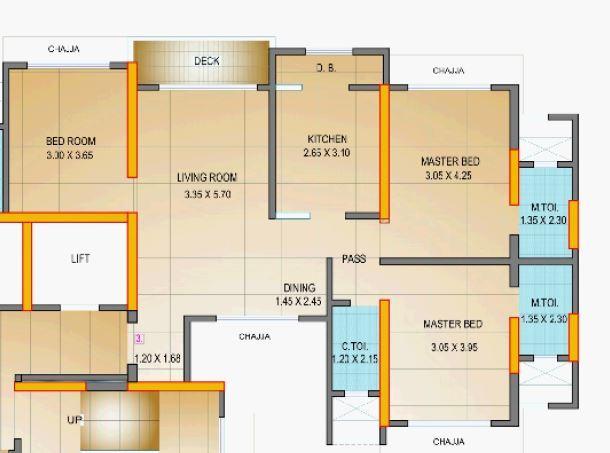 Chheda Palladium - Floor Plan
