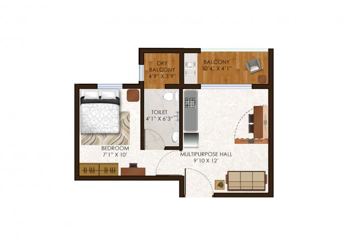 Olympeo Riverside - Floor Plan