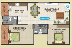 SLV Serenity - Floor plan