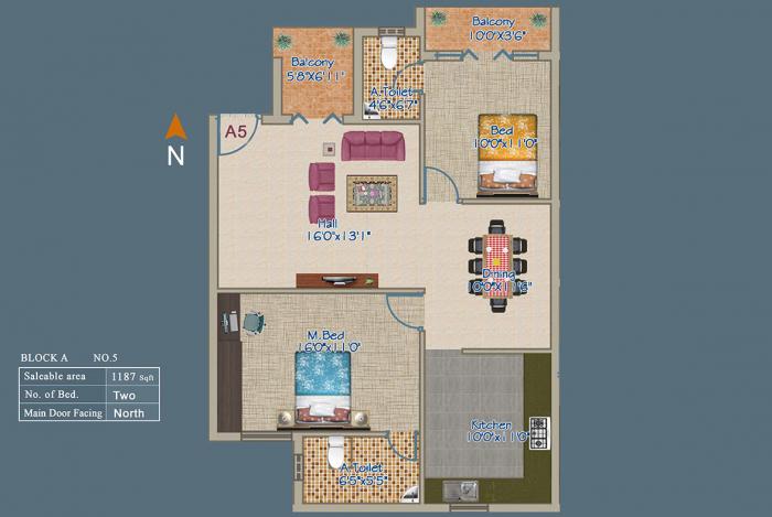 VSK Aayushman - Floor Plan