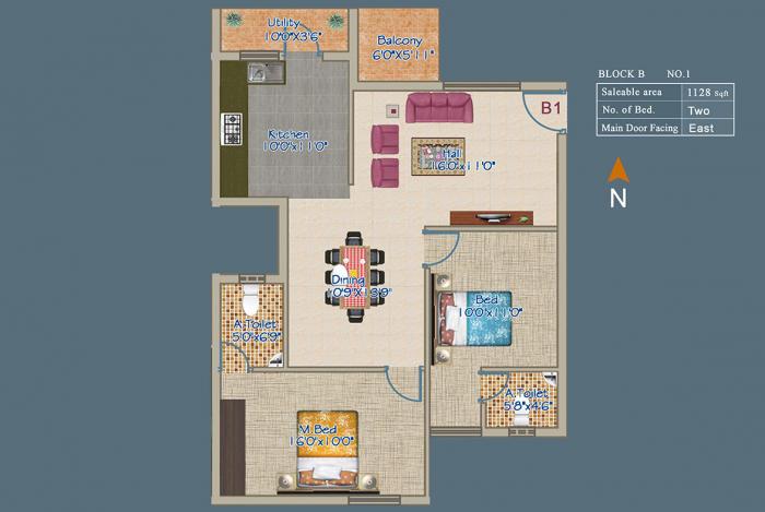 VSK Aayushman - Floor Plan