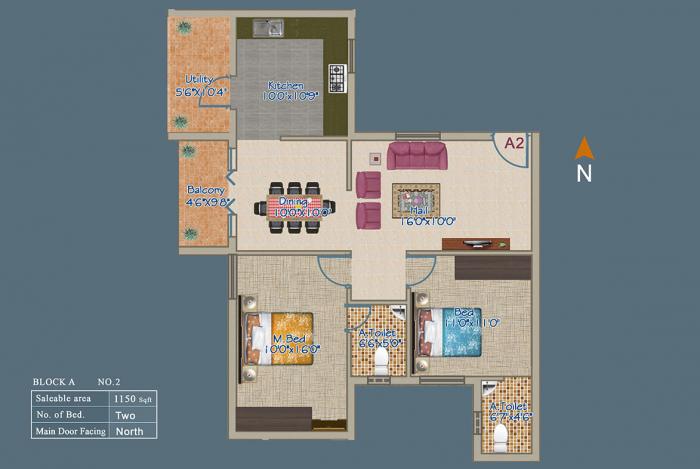 VSK Aayushman - Floor Plan