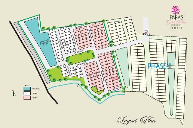 Paras Gulab Vatika Phase 2 - Master Plan