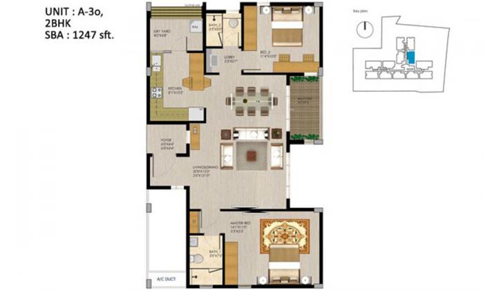 Oceanus Iris - Floor Plan