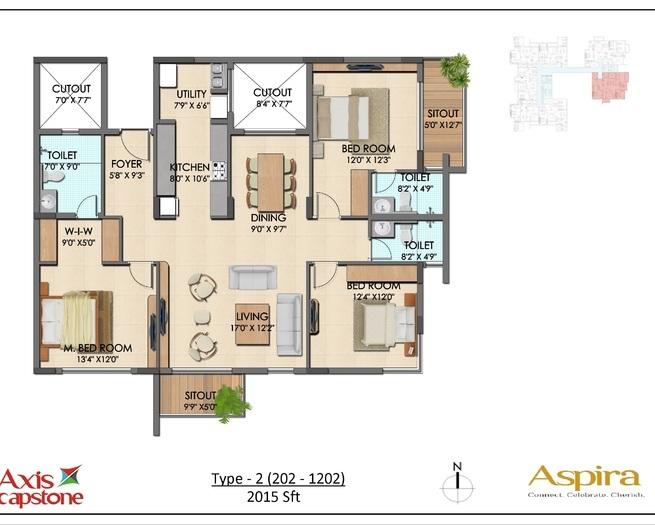 Axis Aspira - Floor Plan