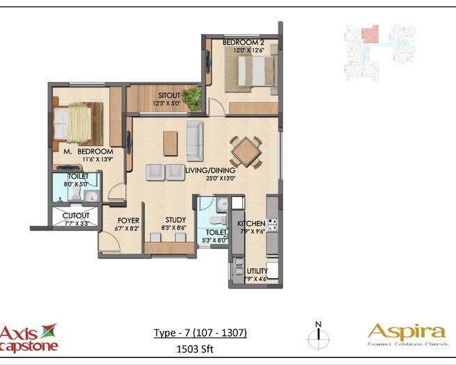 Axis Aspira - Floor Plan