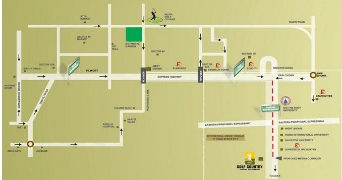 Supertech Golf Suites - Locality