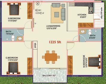 SYN Residency - Floor Plan