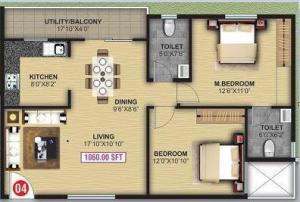 SLV Roshan Enclave - Floor plan